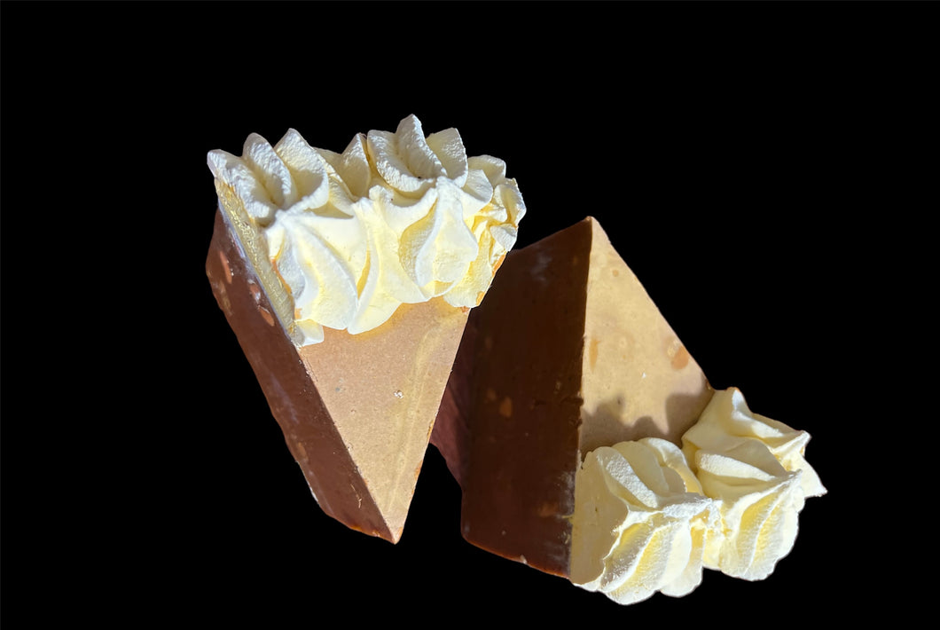 Carrot cake exfoliating slices